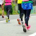 マラソン　女性　スポーツ
