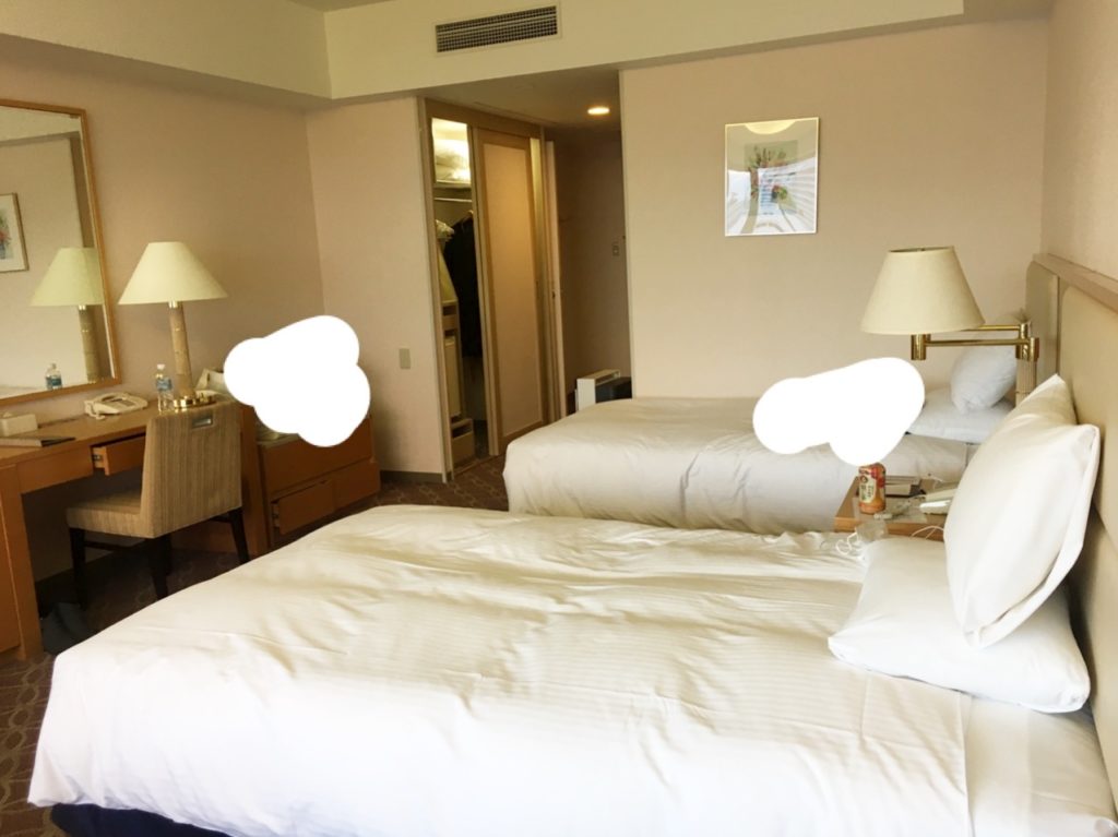 ホテルオークラ神戸　ベッド