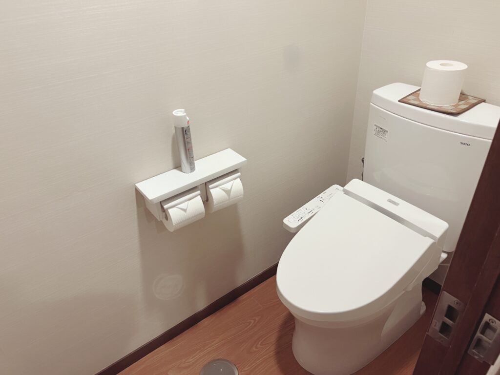 ふくみつ華山温泉のトイレ
